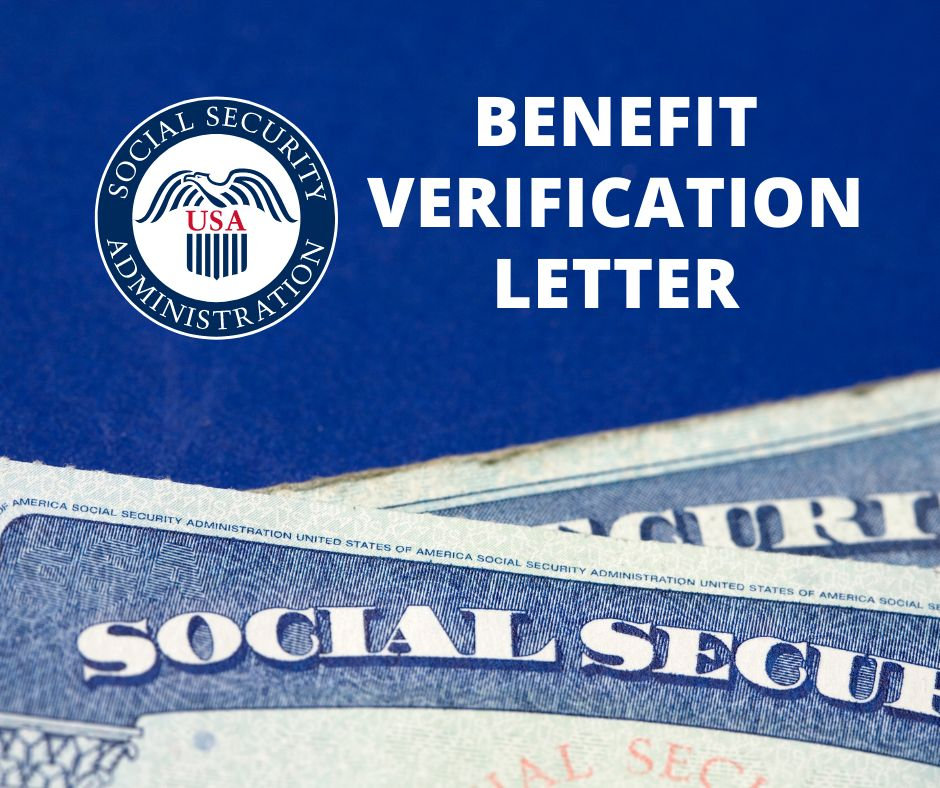 SSA Benefit Verification Letter Apostille
