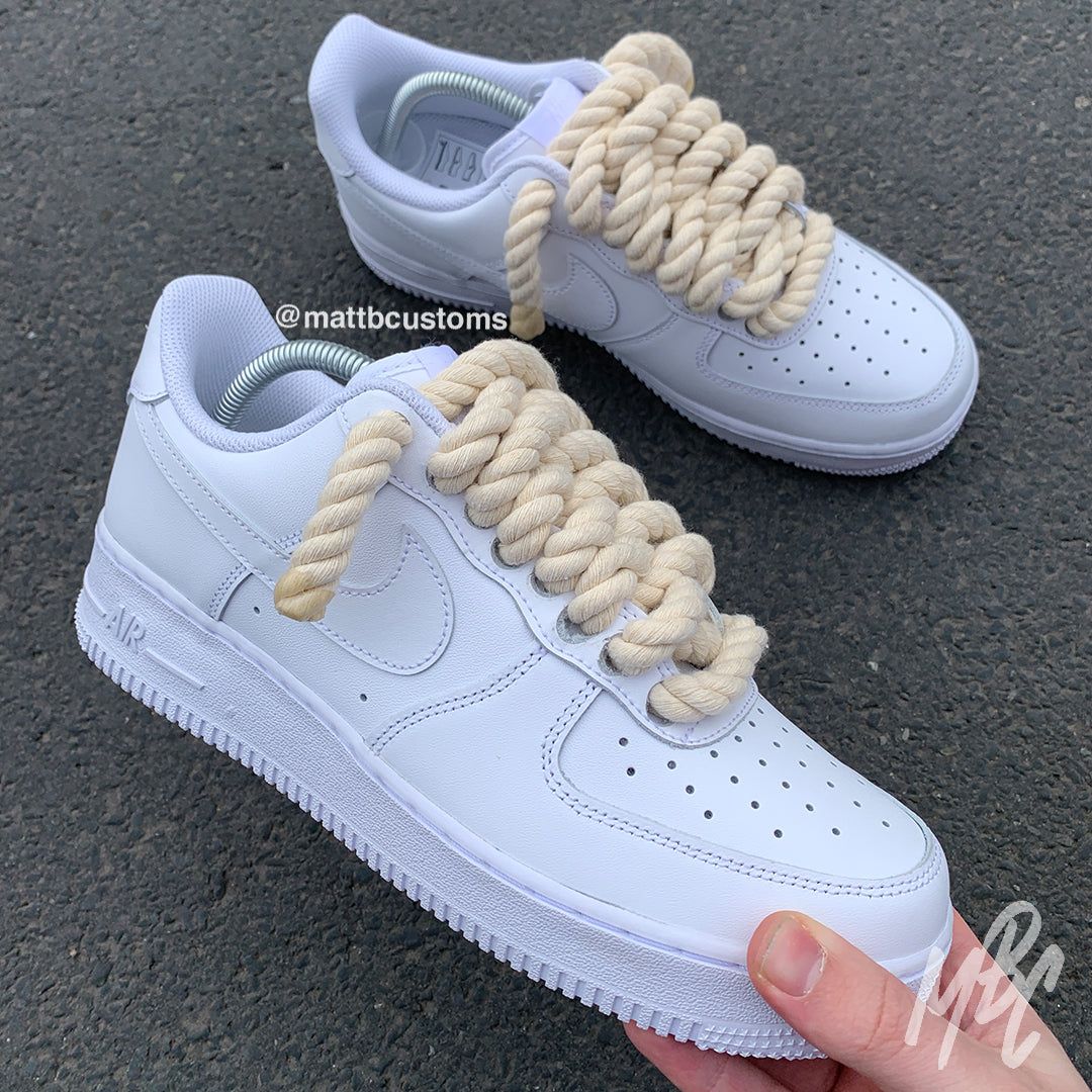 Thicc Laces Design - Custom Nike Air Force 1 Trainers | Nike air force ...