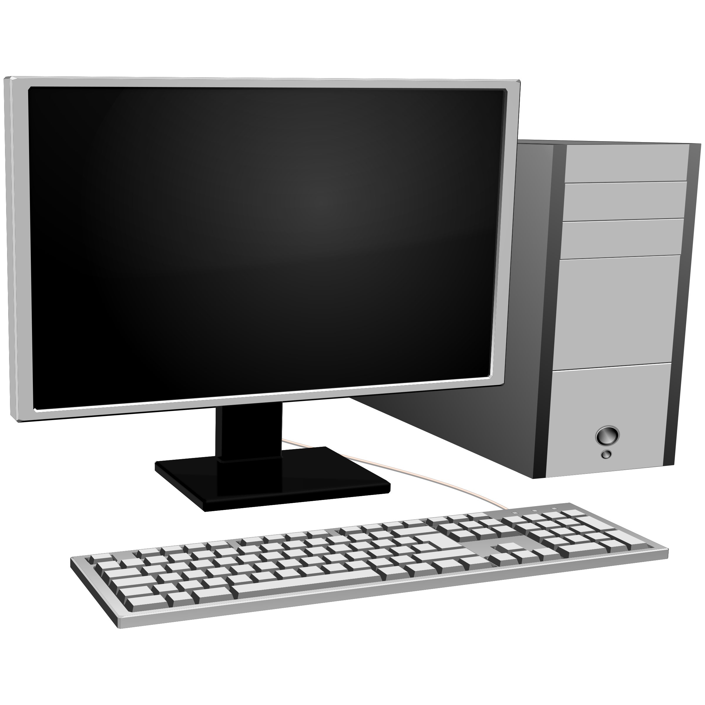 Clipart - Computer